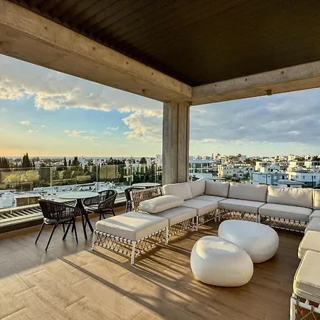Malberry Park 301 - Modern 2 Bedroom With Pool, Gym, Jaccuzi Appartement Paphos
